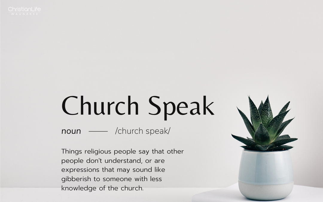 “Church Speak”